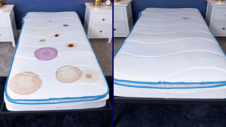 can you use bleach on a mattress