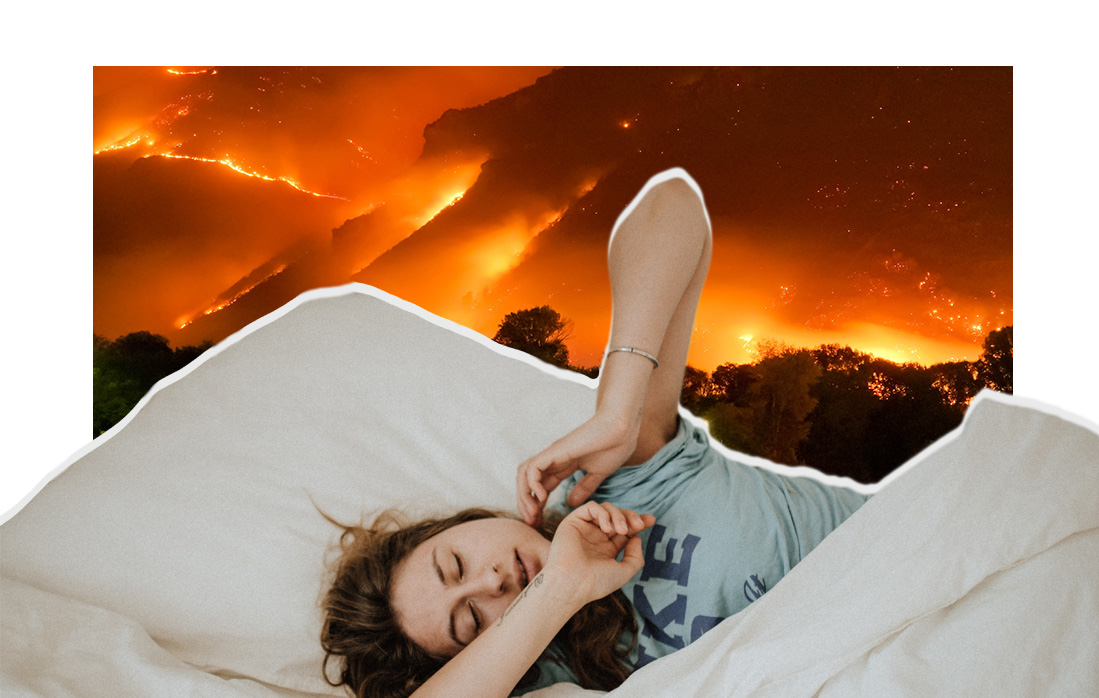 How Wildfires Impact Sleep: Navigating the Third Pillar of Health When Air Quality is Poor