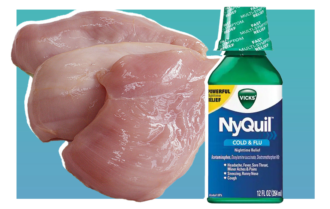 Fda Warns Against Cooking Chicken In Nyquil