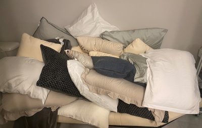 stack of pillows