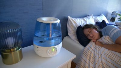 What does deals a humidifier do