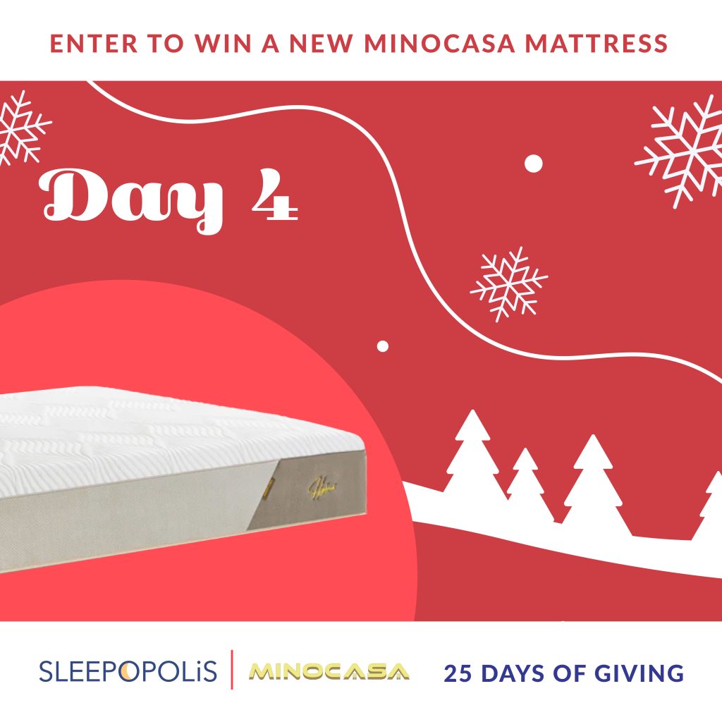 25 Days Of Giving 2022 – Minocasa Mattress Giveaway! | Sleepopolis