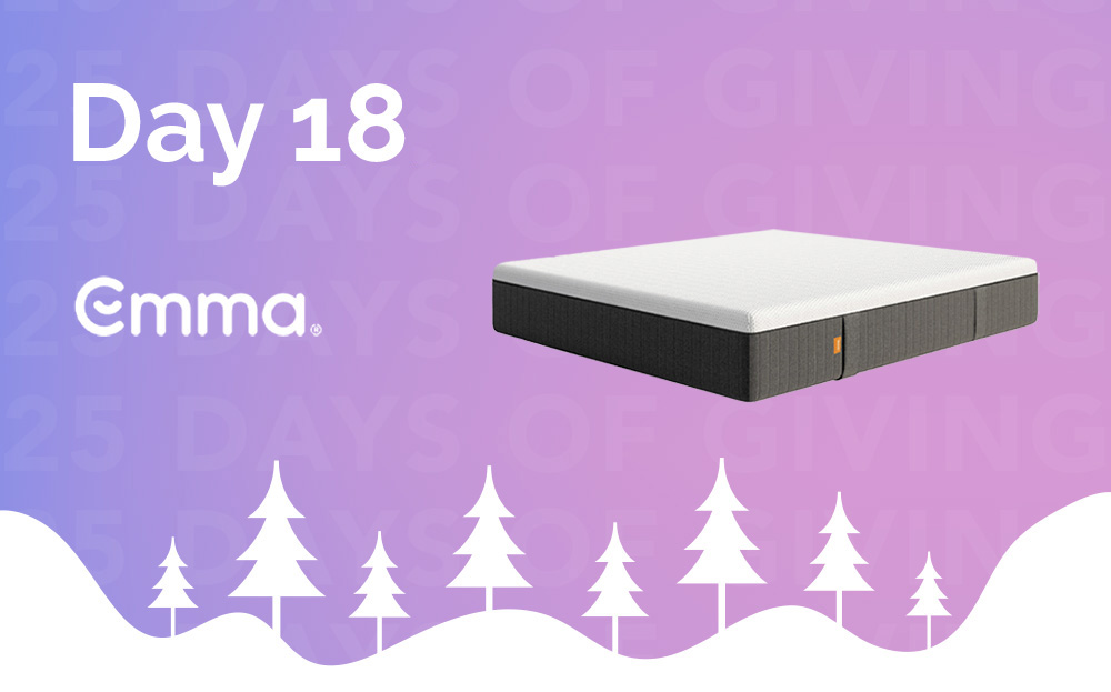 25 Days Of Giving 2024 – Emma Mattress Giveaway | Sleepopolis