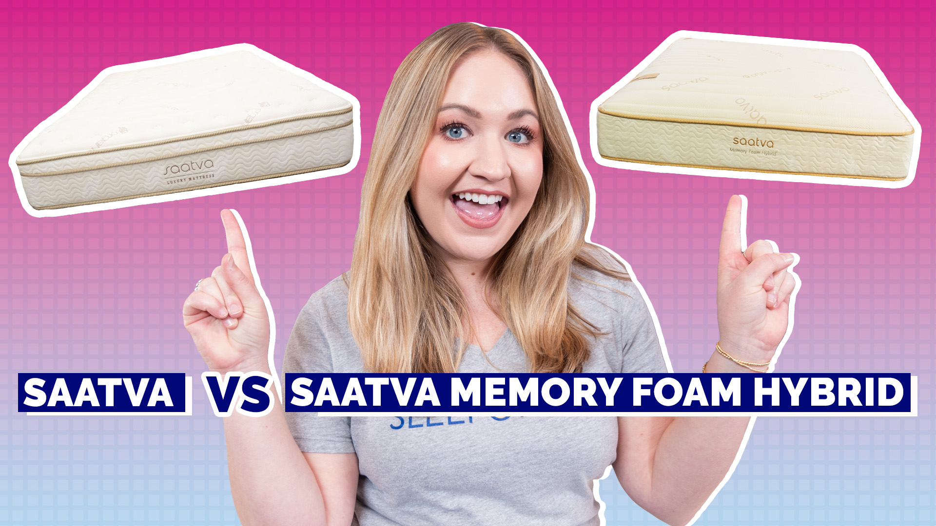 Memory foam vs. hybrid: Side-by-side comparison