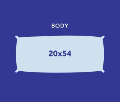 Body pillow measurements best sale