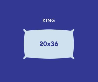 King Pillow Size Chart min