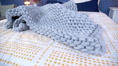 Brooklyn Bedding Chunky Knit Weighted Blanket Review