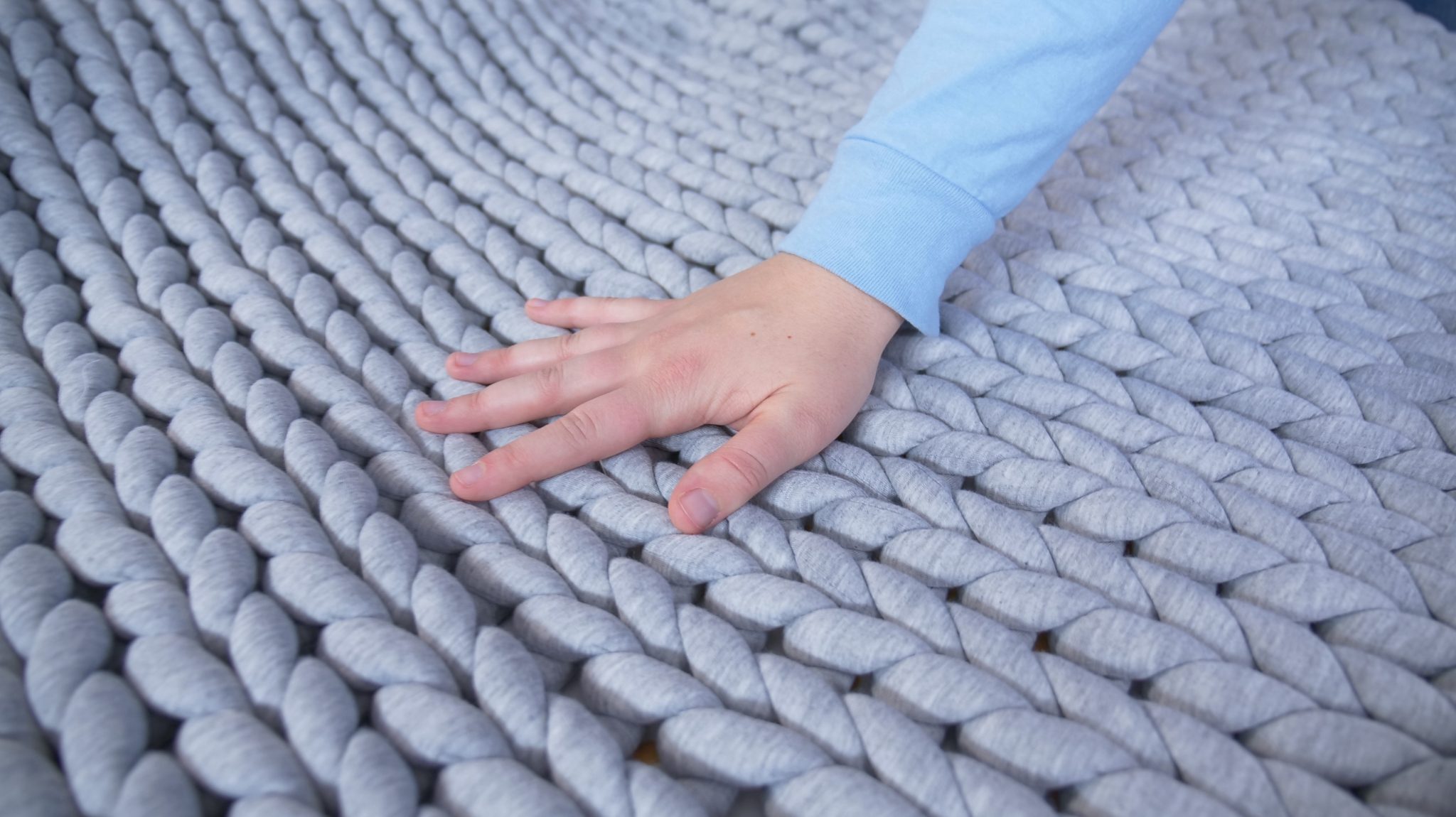 Brooklyn Bedding Chunky Knit Weighted Blanket Review Sleepopolis