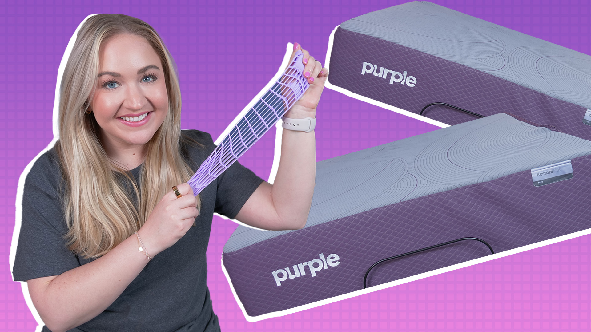 Purple Mattress Review: Comfortable, Unique Mattress for All Sleeping  Positions - CNET