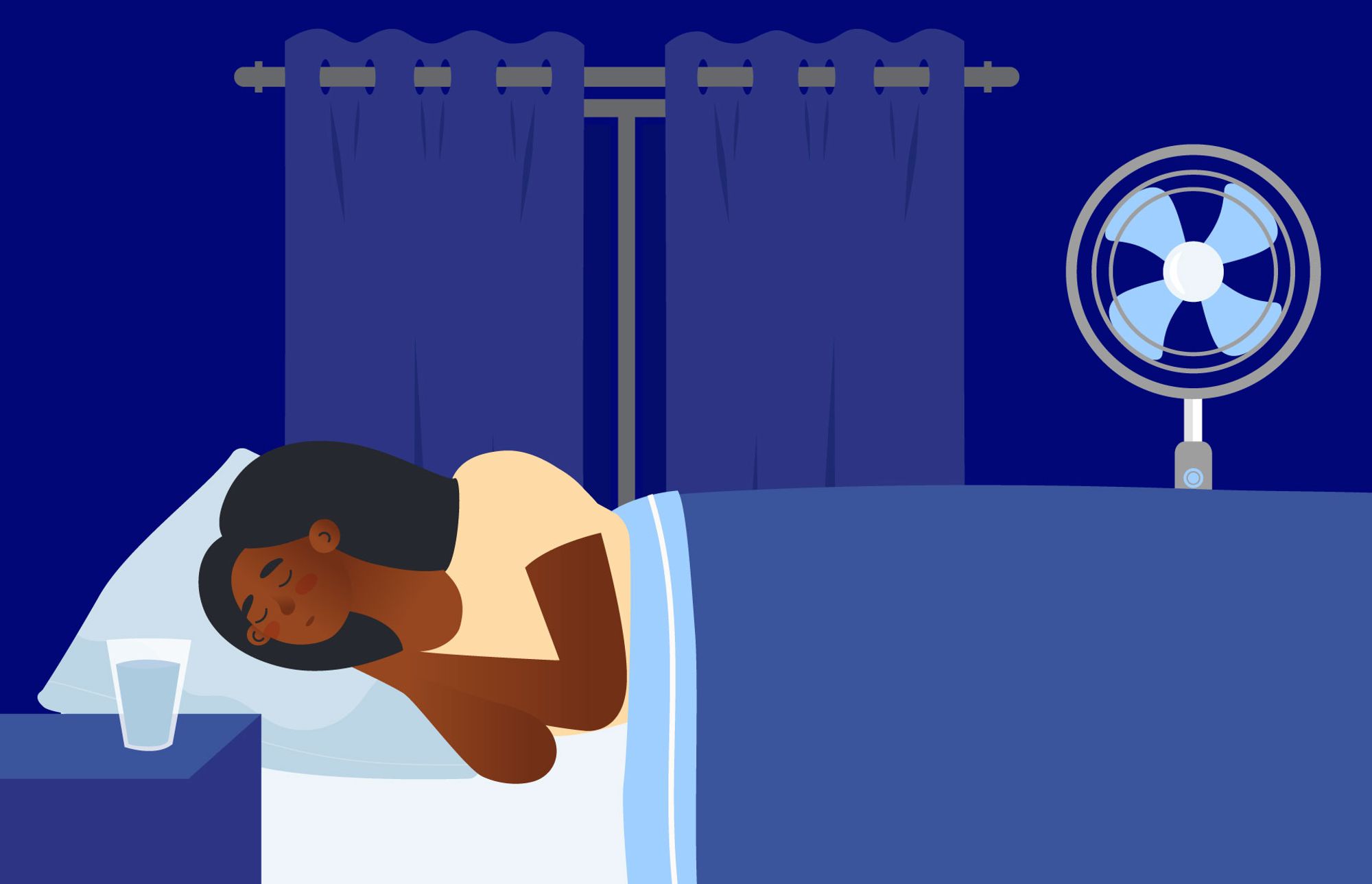 How To Cool Down a Room At Night For Your Best Sleep