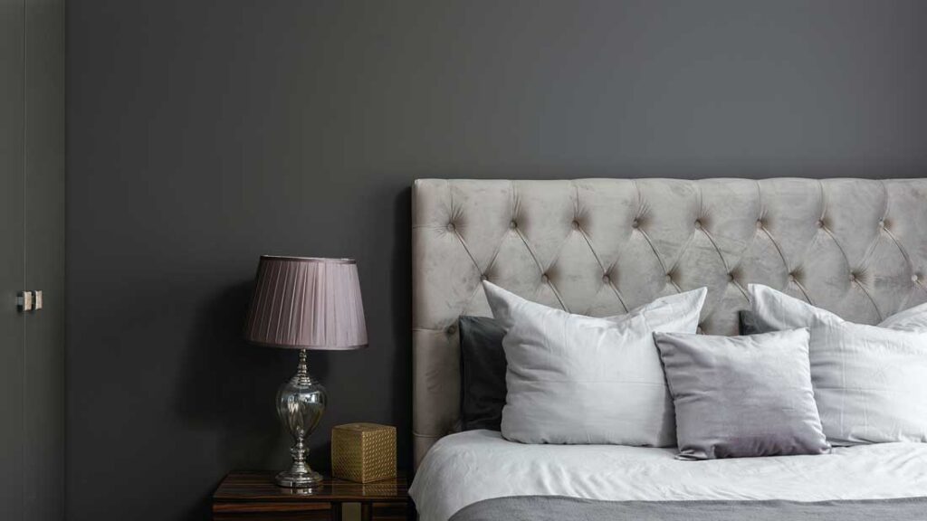 Grey bedroom shop paint colors