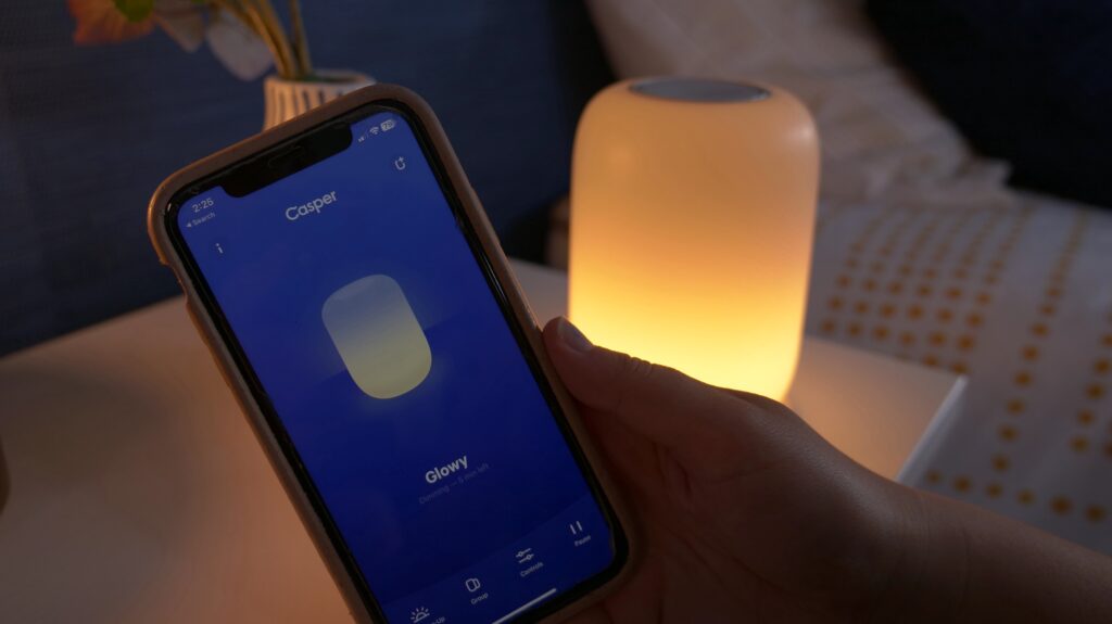 casper glow light app 2
