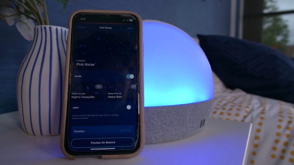 Hatch Restore 2 review: A groundbreaking sunset alarm is paired with a full  library of soothing lights and sounds to help you sleep better and wake up  more refreshed