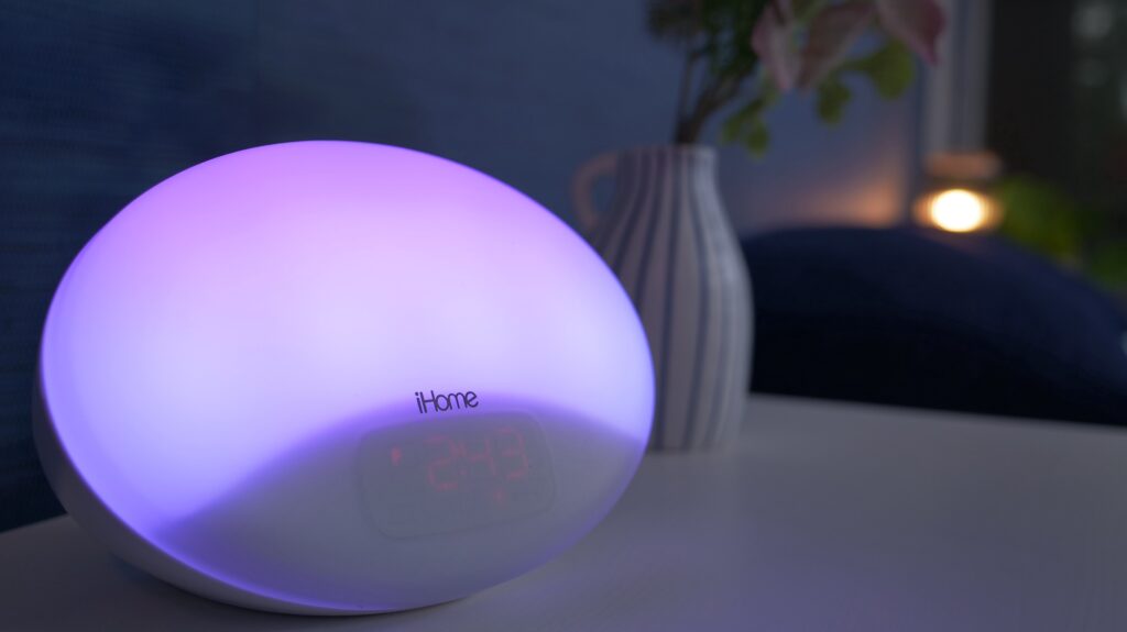 ihome zenergy light purple