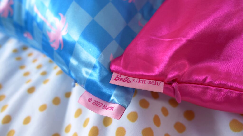 barbie pillowcases tag