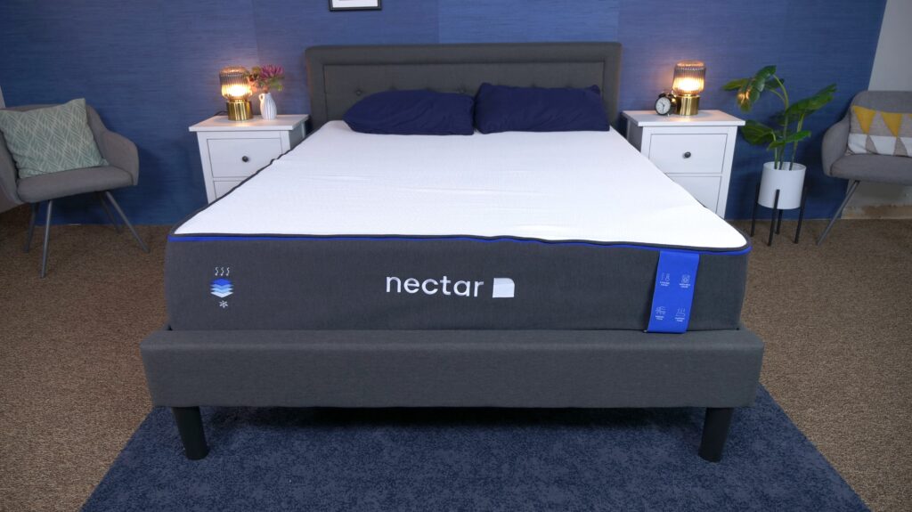 nectar bed frame with mattress 2