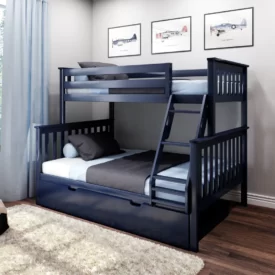 Max and Lily Wood Bunk Bed