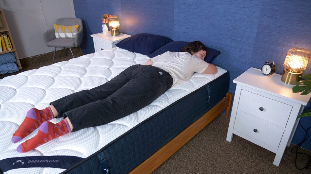stomach sleeper on memory foam mattress