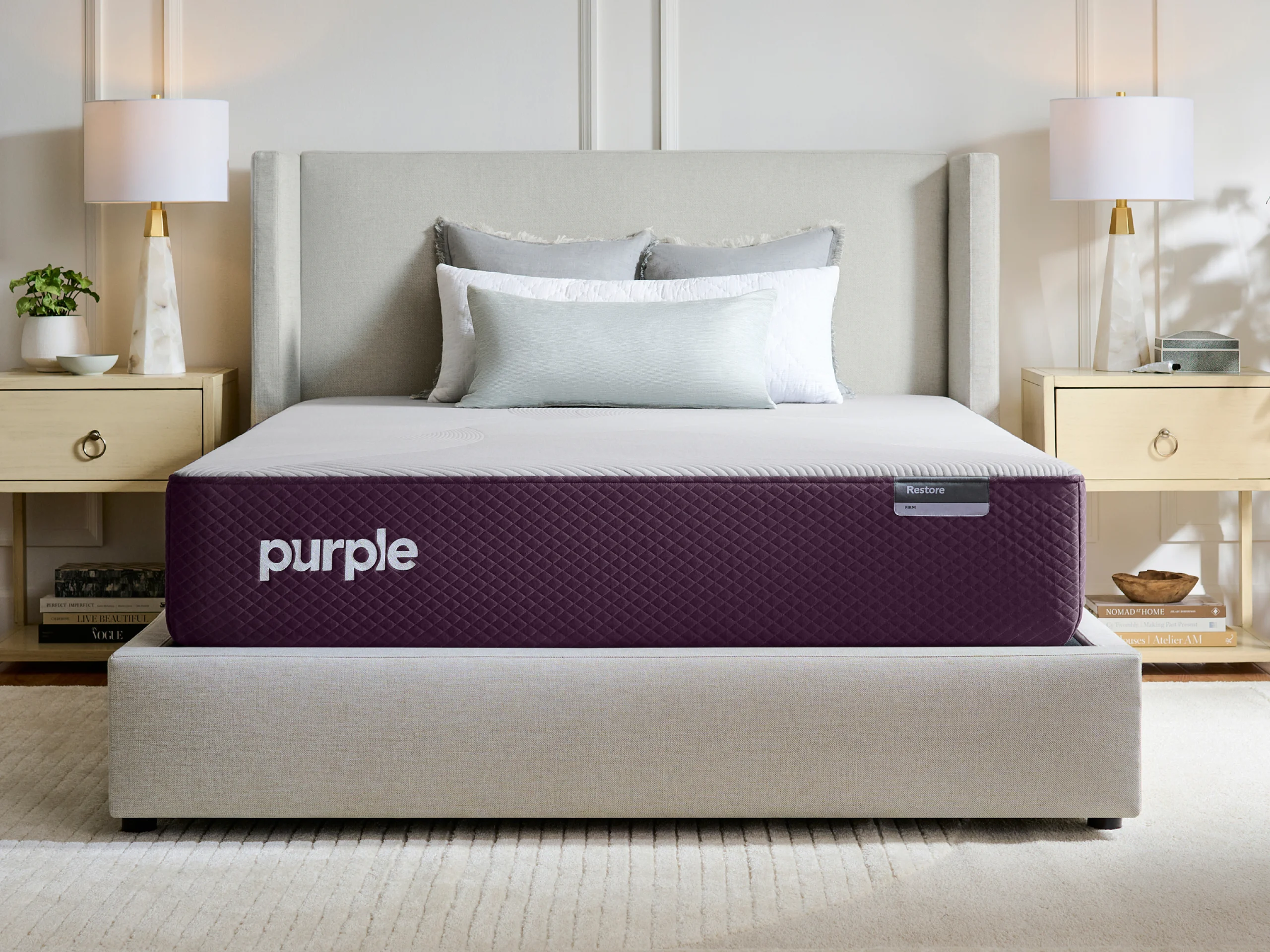 purple restore hybrid mattress image