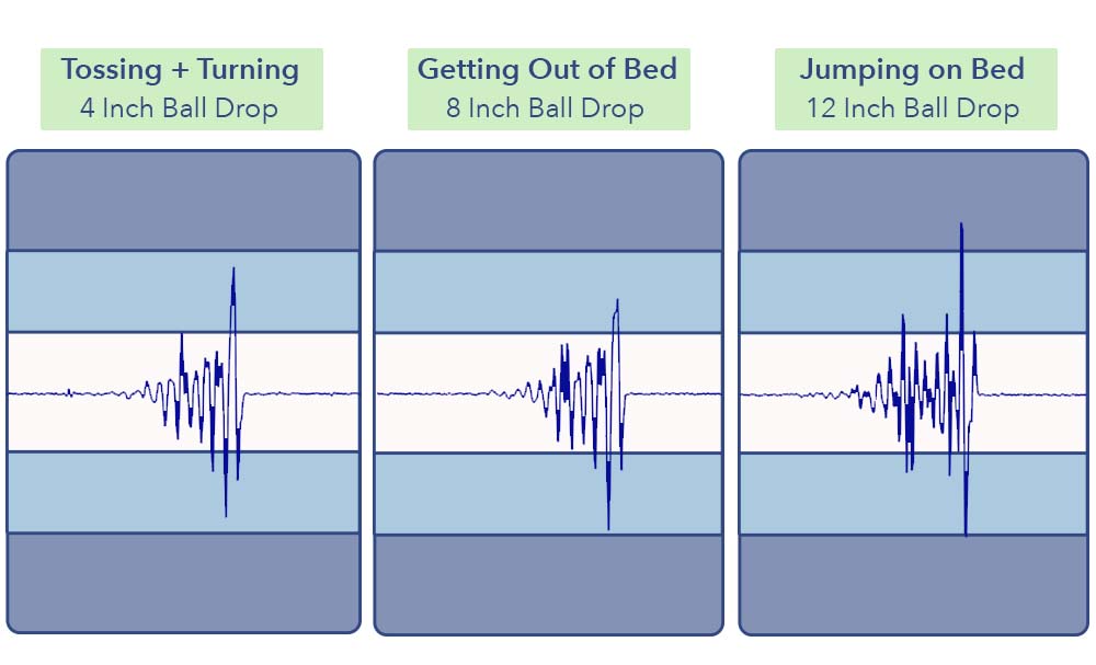 The Nectar Classic Hybrid's seismometer test results.