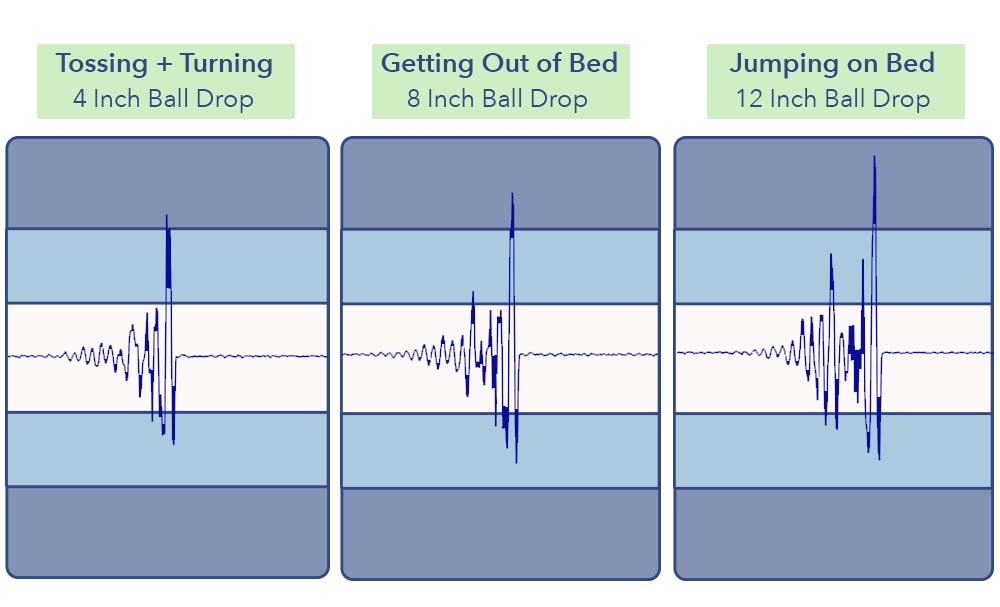 The Nectar Classic's seismometer test results.