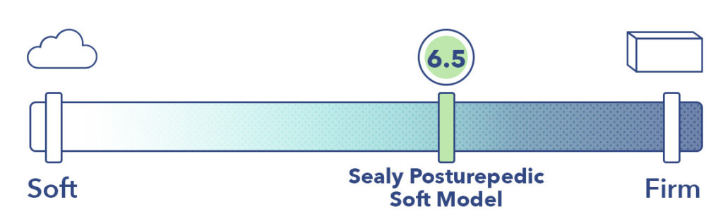 Both beds are a 6.5 out of 10 on our firmness scale.