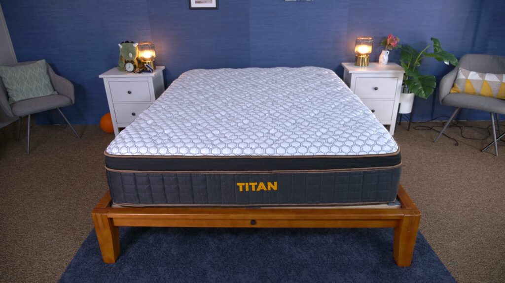 The Titan Plus Elite in the Sleepopolis studio.