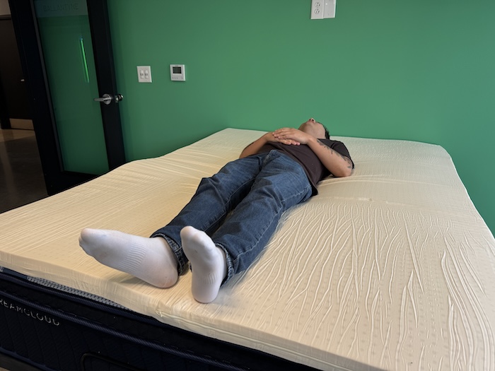 I found that this incredibly supportive mattress really stood out in terms of responsiveness.