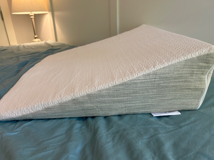 Avocado Organic Latex Wedge Pillow