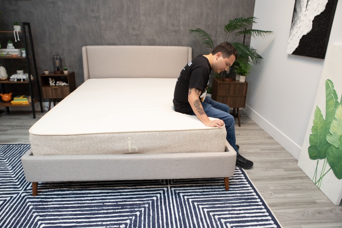 Silk & Snow Bed Frame with Storage