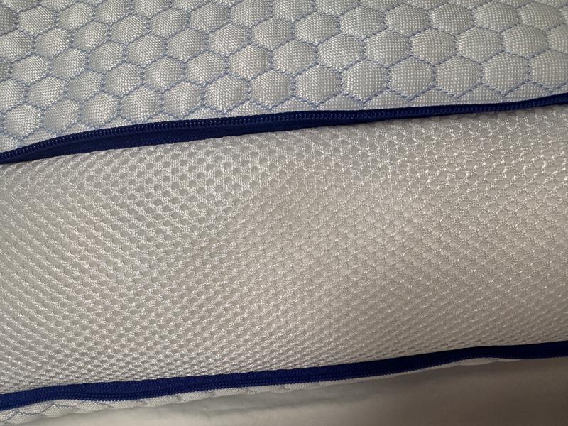 A close look at the Nectar Tri-Comfort Cooling Pillow