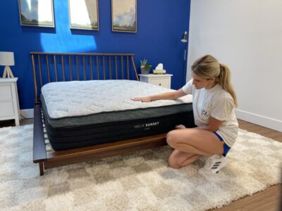 Feeling the Helix Sunset Luxe Mattress